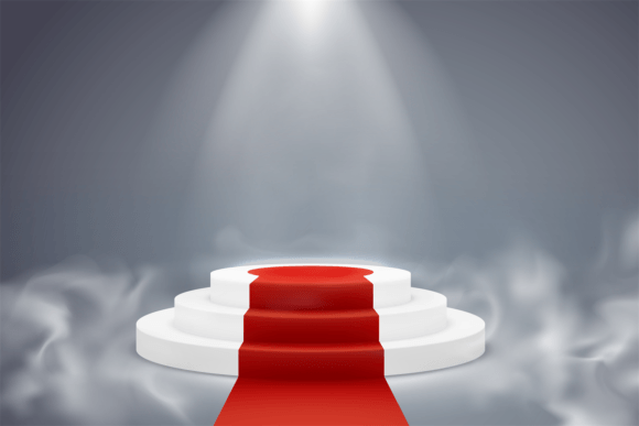 Download Round Podium. Pedestal Platform Illumina - Premium Resources