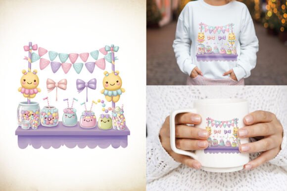Download Pastel Party Candy Table Decorations - Table decorations Collection
