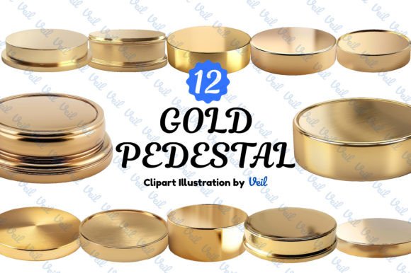 Download Gold Pedestal - Pedestal Collection