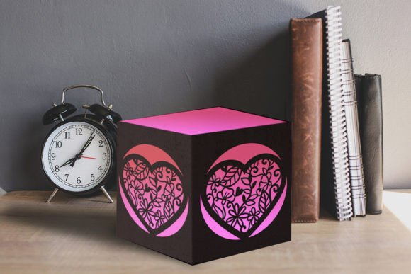 Download Floral Heart Tealight Box - Tea Collection