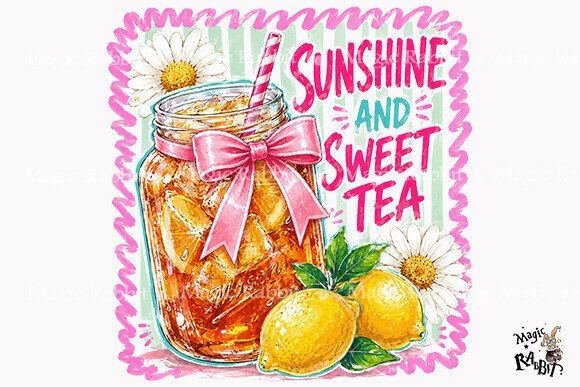 Download Sunshine Sweet Tea Summer PNG - Tea Collection