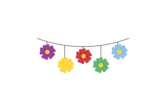 Download Spring Decoration Flower Vector Icon - Spring decoration Collection