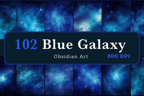 Download Night Sky Blue Galaxy Background - Night Collection