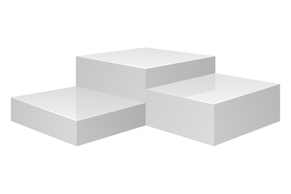 Download White Pedestal Mockup. Realistic Empty P - Pedestal Collection